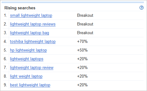 lightweight laptops rising terms