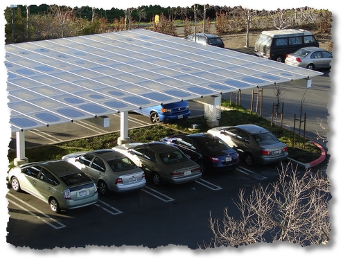 solary array car port google