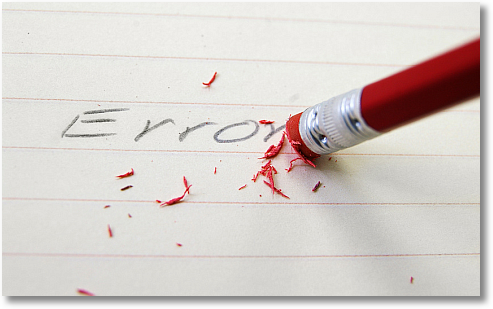 erase errors
