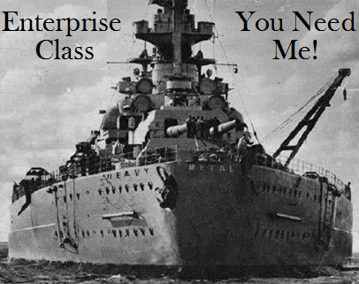 enterprise class warship