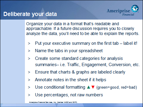 delibrate your data