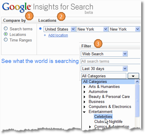 google insights for search new york celebrities