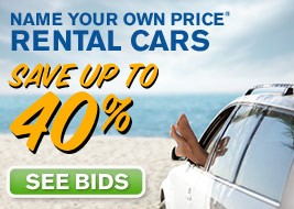 name your own price rental cars save up to 40% see bids