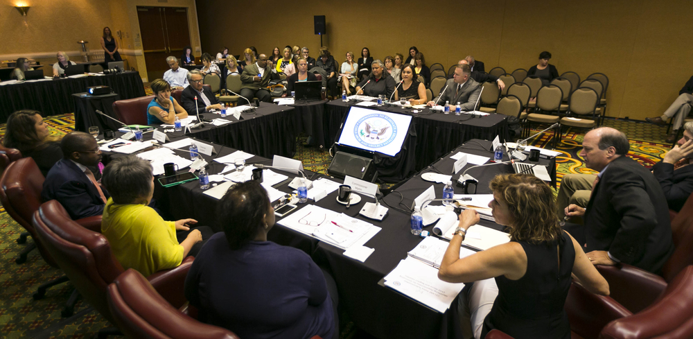 Bureau of Indian Affairs staff testify before the Commission on issues affecting American Indian/Alaska Native children and families.