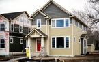 Bob Lux is a a partner in building more than 60 single-family homes and townhouses on the North Side of Minneapolis.