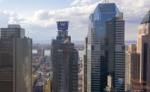 A view of the W Hotel in Midtown Manhattan on Mar 17, 2016. (Epoch Times)