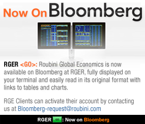 Roubini Is now on Bloomberg...