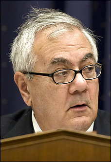 Rep. Barney Frank chairs the panel that wrote much of the bailout law.