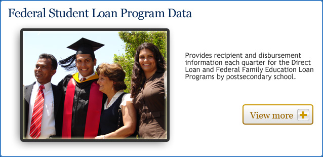 Federal Student Loan Program Data