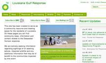 BP State Gulf Response Sites
