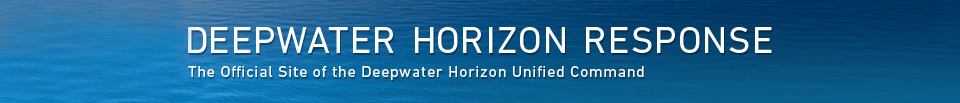 Deepwater Horizon Response Banner