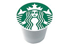 Photo illustration by MarketWatch depicts the appearance of a single-serve K-Cup from Starbucks.