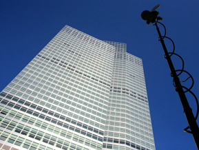 A television news antennae is shown next to Goldman Sachs headquarters, Monday, April 19, 2010, in New York. Goldman has been the subject of increasing scrutiny in Washington in recent months. | AP Photo