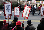 Nurses at Washington Hospital Center launch strike after nearly a year of contentious contract talks.