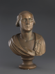 This bust is one of hundreds made in 1932 to honor George Washington's 200th birthday.