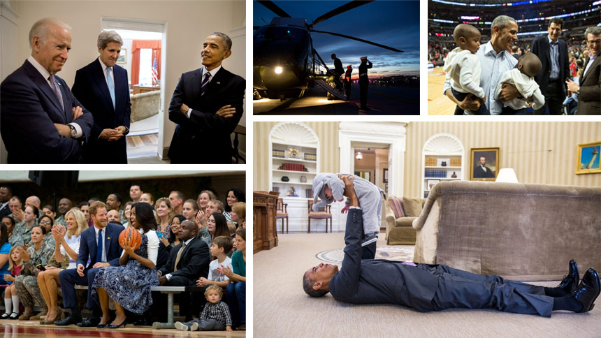 A sample of images from the White House Photo Office's Past Photo Picks of The Day