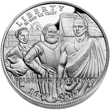 11831 - 400th Anniversary Commemorative Coin - Silver Dollar Proof