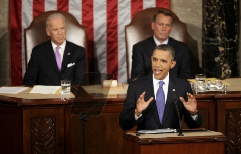 President Obama delivers a speech on jobs to a joint session of Congress
