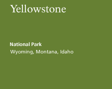 Yellowstone National Park