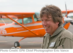 Pilot Biologist Ray Bentley