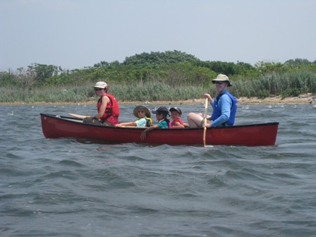 One of the best ways to enjoy the wonders of Jamaica Bay is in a canoe or kayak, at your oewn pace.