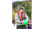 USACE Natural Resources Manager Bart Dearborn gives a Water Safety class to DC Middle school students prior to canoeing in the Potomac River