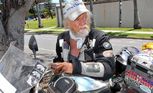 Mackay adventurer Peter Maddox has stopped in Mackay with his motorcycle after travelling through 53 countries over the past three years.
