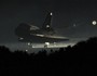 Space shuttle Atlantis lands