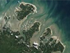Landsat 5 image of barrier islands off the coast of Brazil