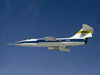 NASA F-104G No. 826 carried space shuttle thermal protection system materials.
