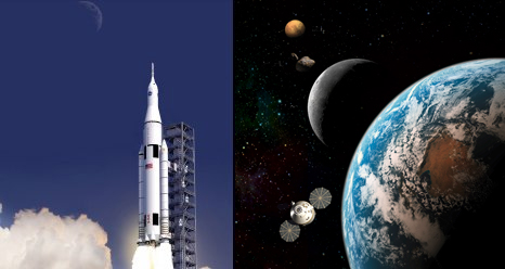 Space Launch Systems collage