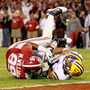 The two teams played a touchdown-free game on Nov. 5, when LSU won in overtime, 9-6.