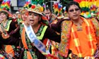 Latin American carnival in south London.