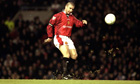 Eric Cantona in his Manchester United days