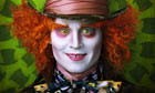 Johnny Depp as the Mad Hatter in Tim Burton's Alice in Wonderland