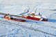 The Coast Guard Cutter Healy breaks ice around Renda, a Russian-flagged tanker, 250 miles south of Nome, Alaska, Jan. 6, 2012. Healy is the Coast Guard's only operating polar icebreaker. U.S. Coast Guard photo by Petty Officer 1st Class Sara Francis