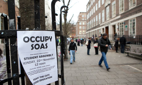 Soas students were shocked to be evicted by bailiffs