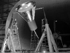 Mercury space capsule undergoes testing