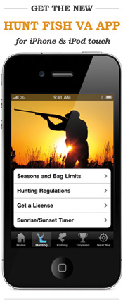 Get the New Hunt Fish VA App for iPhone and iPod touch!