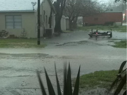 Street Flooding in Pasadena, Tx
