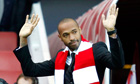 Thierry Henry returns to Arsenal for FA Cup tie against Leeds – video
