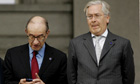 Alan Greenspan and Mervyn King