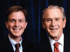 Timothy Goeglein (left) spent nearly eight years in the White House as President George W. Bush's key point of contact to American conservatives and the faith-based world and was often profiled in the national news media.