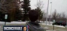 MSNBC host Rachel Maddow chases down former Utah Gov. Jon Huntsman in New Hampshire. Image: Screengrab via MSNBC.