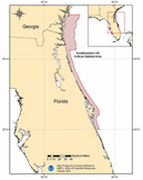 southeast u.s. north atlantic right whale critical habitat map