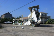 Hurricane Irene destruction