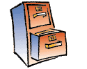 Cartoon File Cabinet
