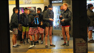 No Pants NYC Subway Ride 2012