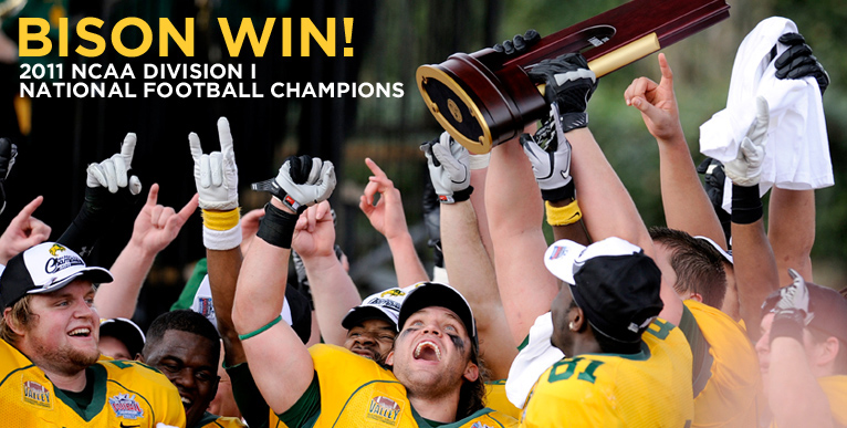 NATIONAL CHAMPIONS! Bison Defeat Sam Houston State for First Division I Title