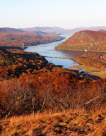 Photo of scenic Hudson River
